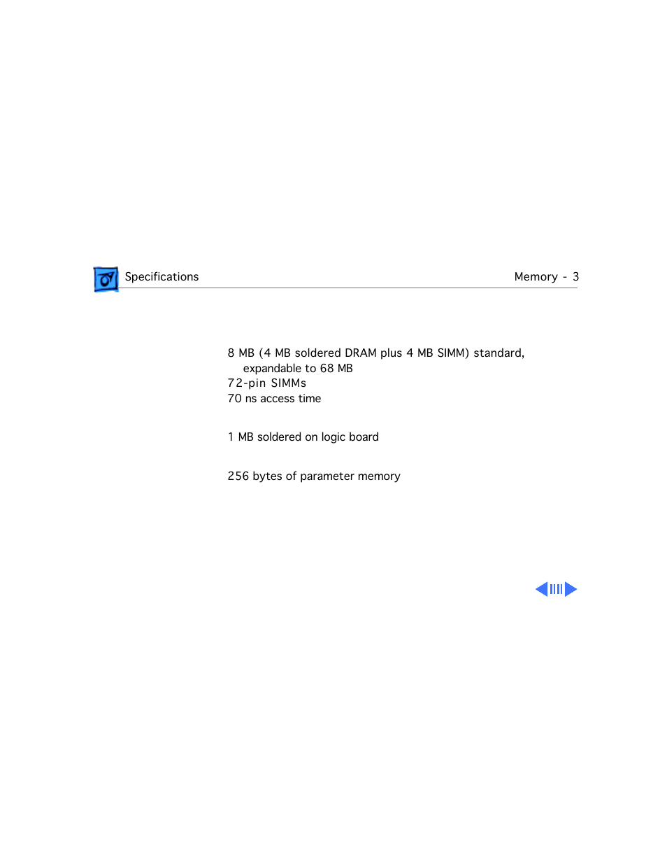 Memory, Pram | Motorola 660AV User Manual | Page 7 / 97