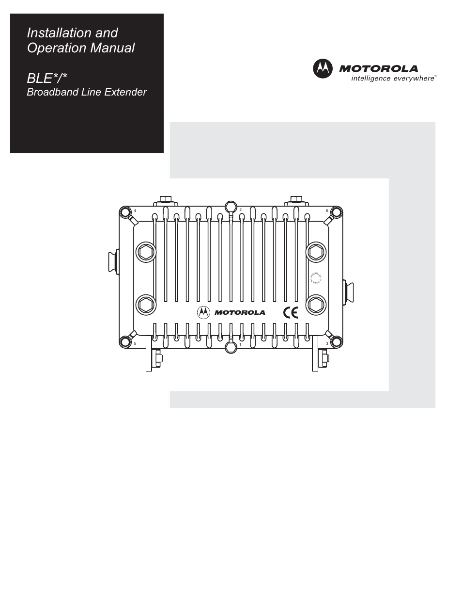 Motorola BLE*/* User Manual | 49 pages