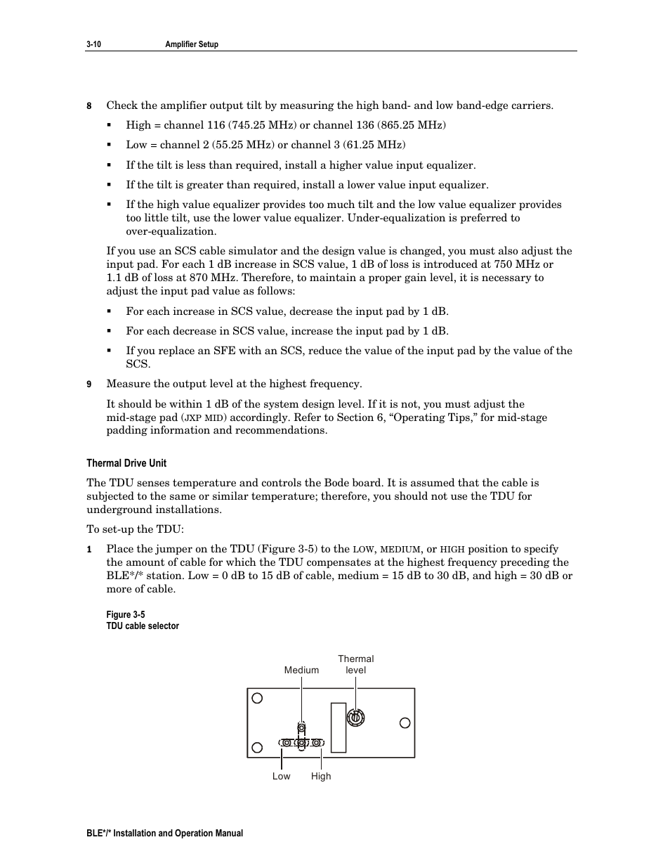 Thermal drive unit | Motorola BLE*/* User Manual | Page 31 / 49