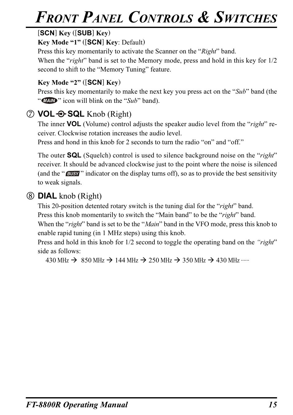 Ront, Anel, Ontrols | Witches | Motorola CT-39A User Manual | Page 17 / 72