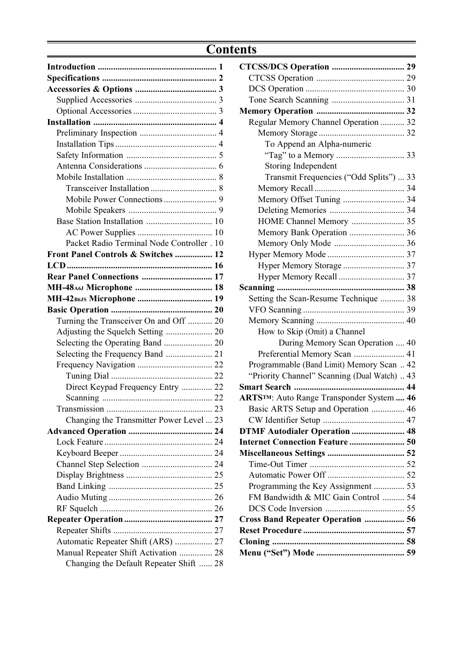 Motorola CT-39A User Manual | Page 2 / 72