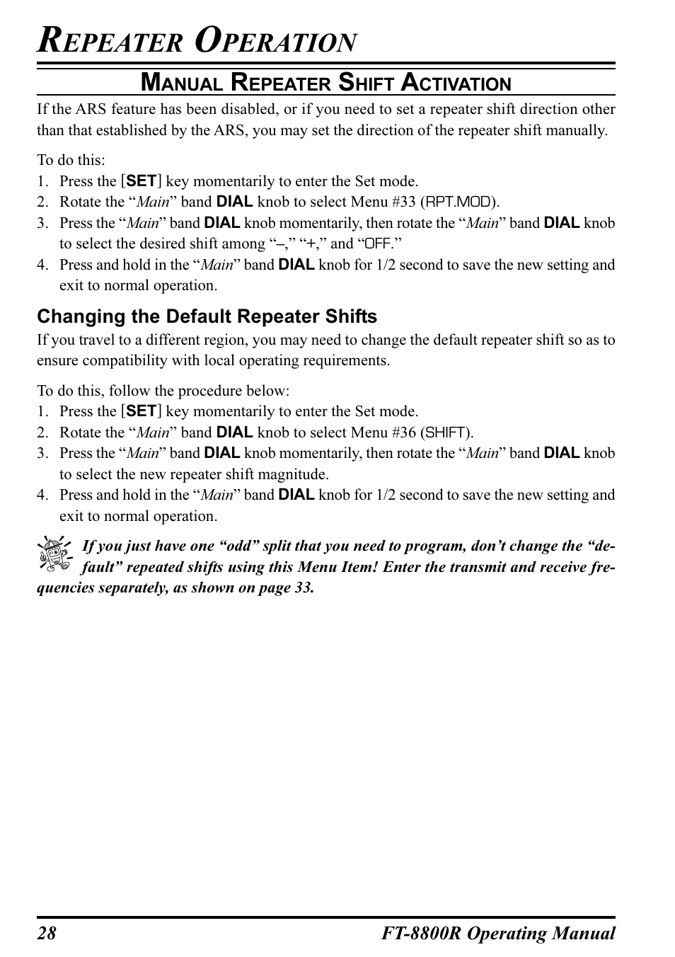 Epeater, Peration | Motorola CT-39A User Manual | Page 30 / 72