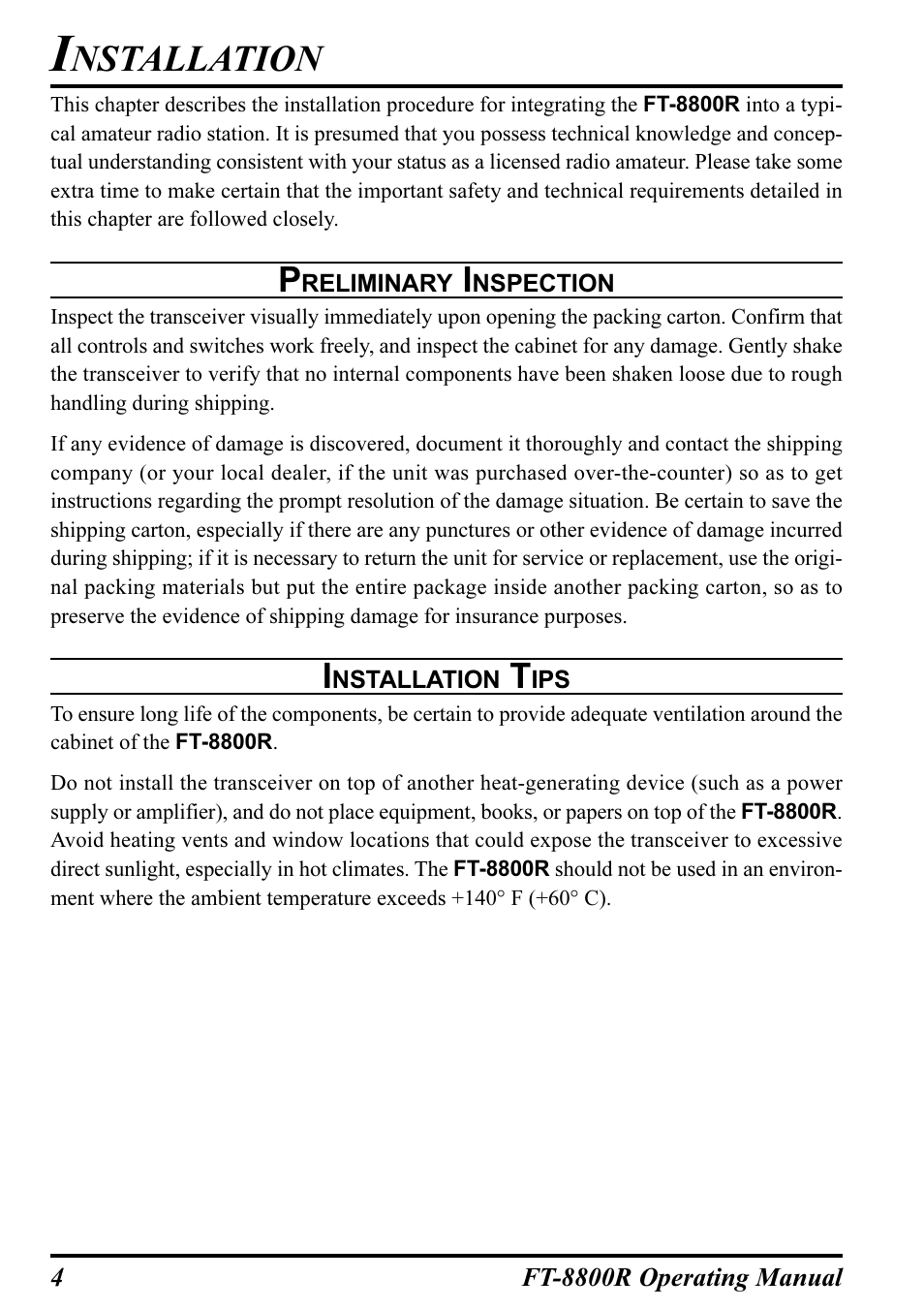 Nstallation | Motorola CT-39A User Manual | Page 6 / 72