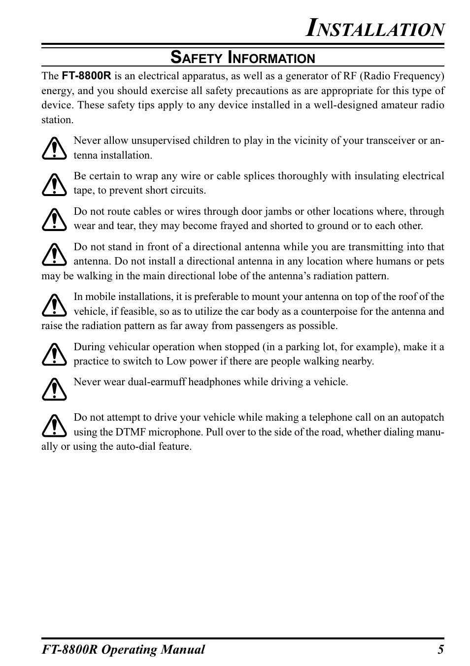 Nstallation | Motorola CT-39A User Manual | Page 7 / 72