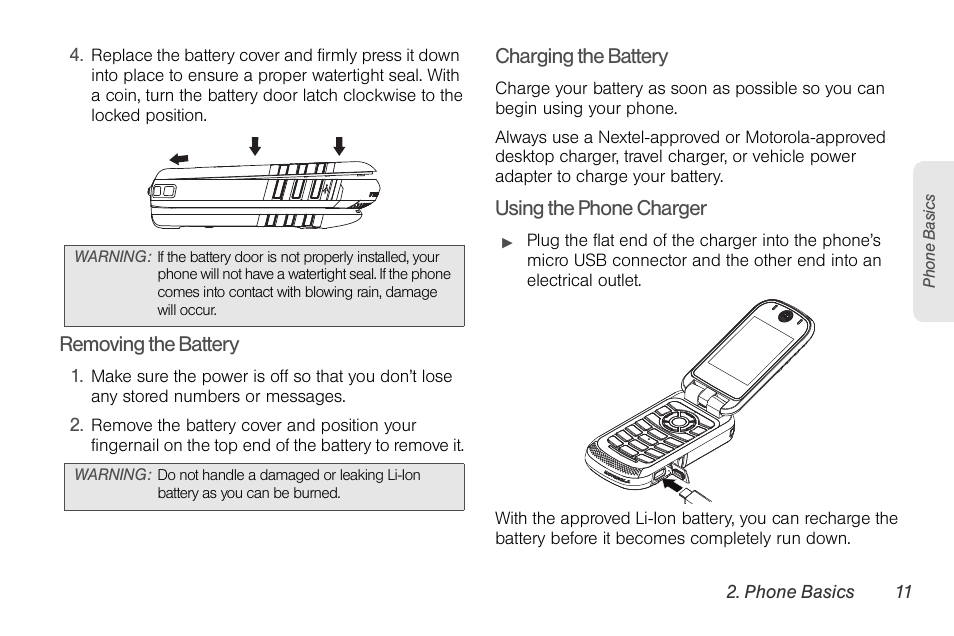 Motorola BRUTE NNTN7794B User Manual | Page 21 / 193