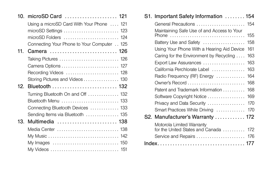 Motorola BRUTE NNTN7794B User Manual | Page 7 / 193