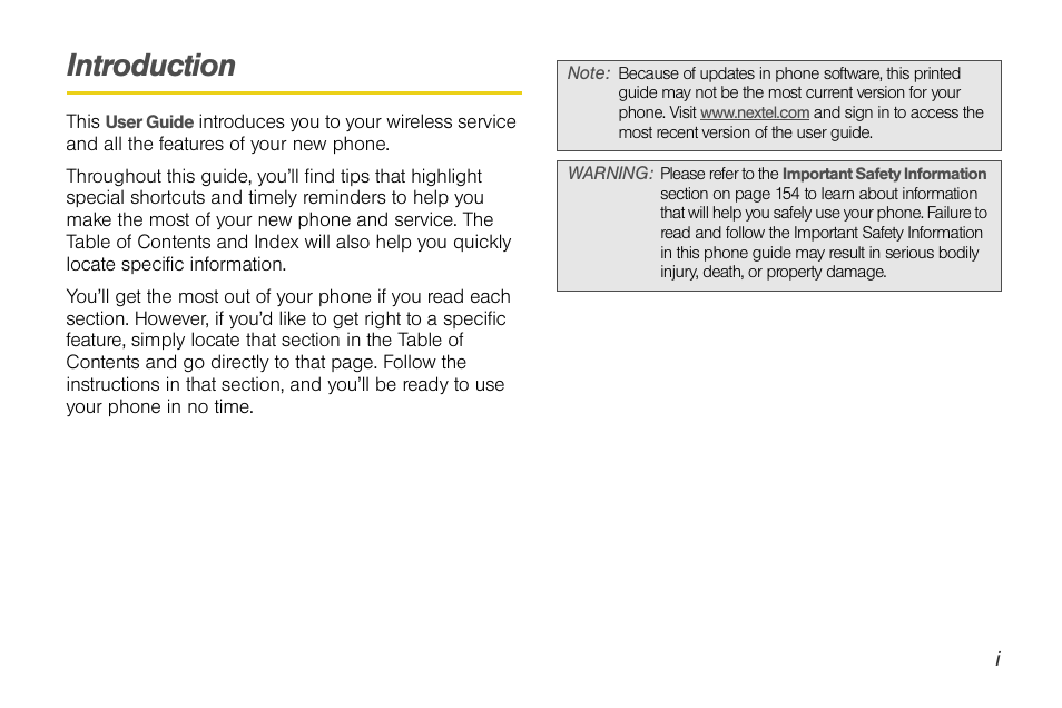 Introduction | Motorola BRUTE NNTN7794B User Manual | Page 9 / 193