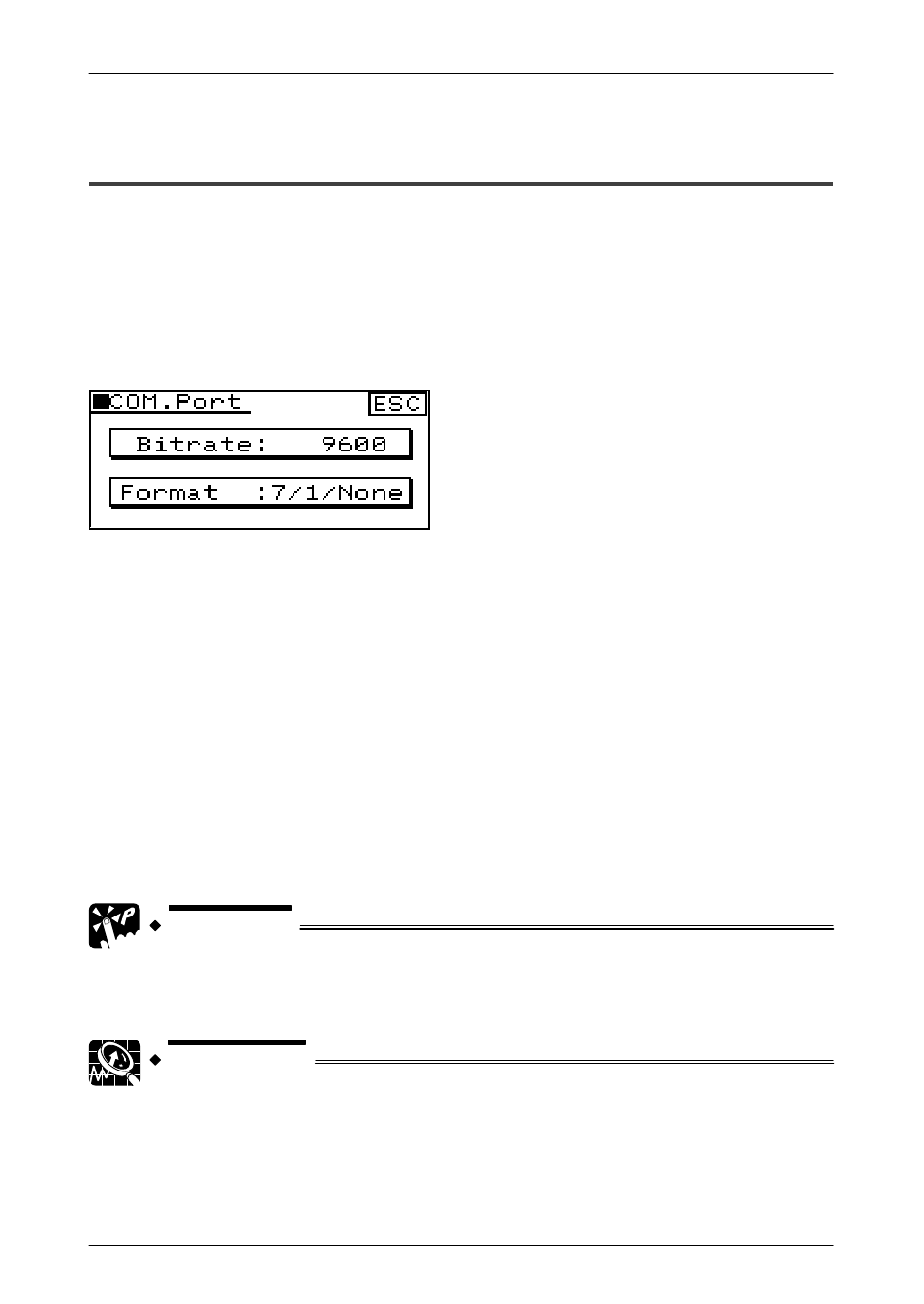 Com. port / tool port) | Motorola GT10 User Manual | Page 109 / 195