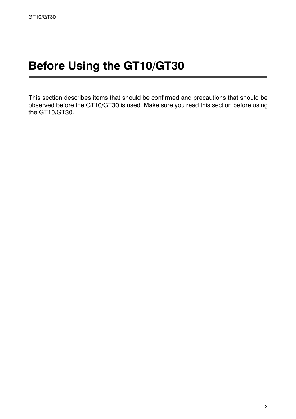 Before using the gt10/ gt30, Before using the gt10/gt30 | Motorola GT10 User Manual | Page 11 / 195