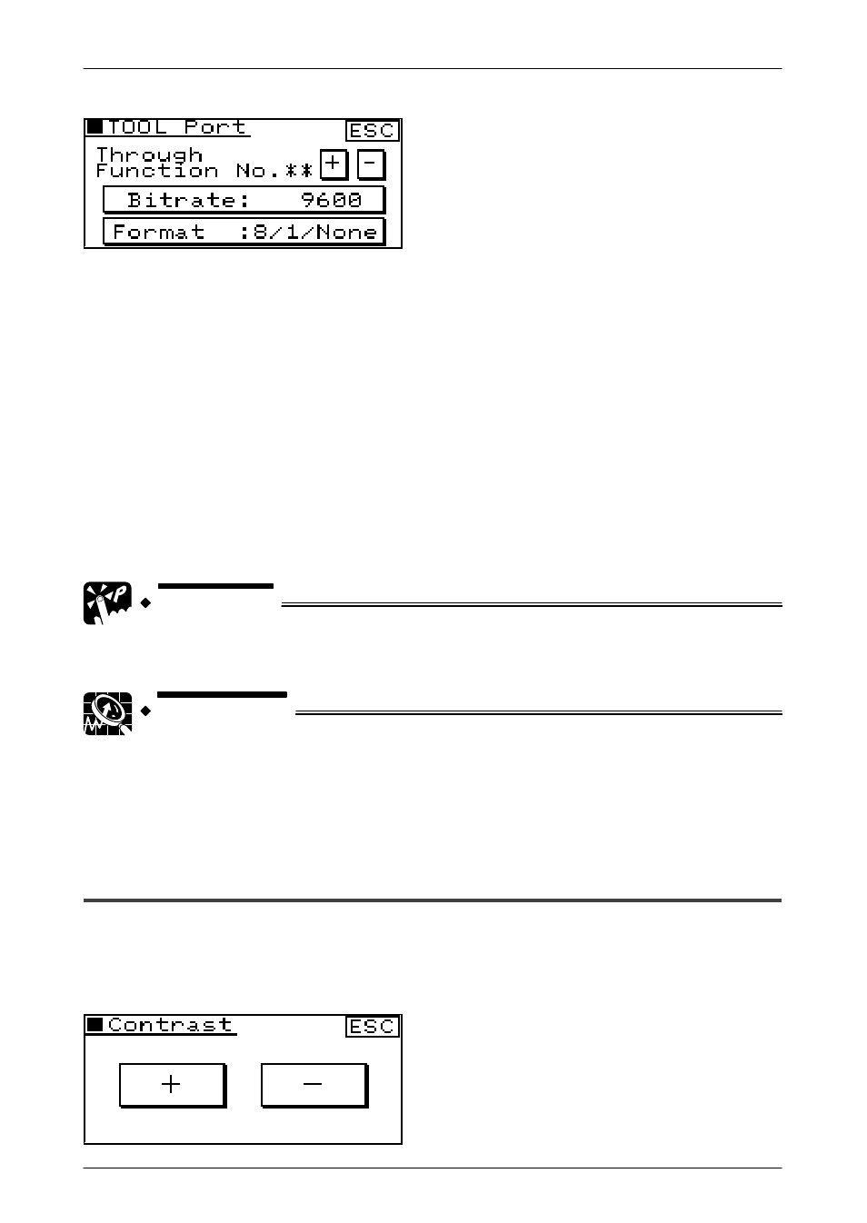 Contrast) | Motorola GT10 User Manual | Page 110 / 195