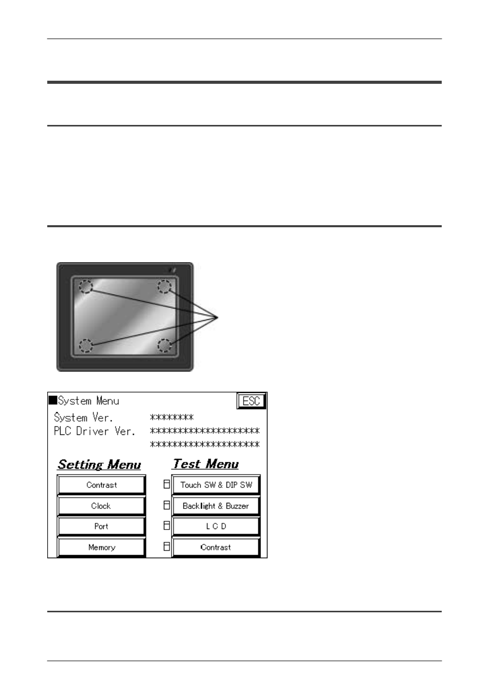 3 entering configuration settings from the gt30, 1 what is the system menu, 2 bringing up the system menu | What is the system menu, Bringing up the system menu | Motorola GT10 User Manual | Page 131 / 195