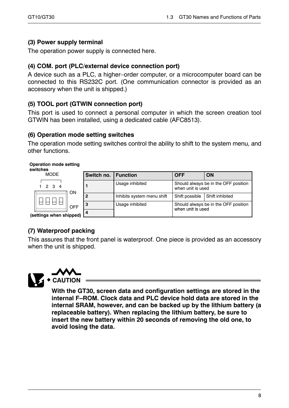 Motorola GT10 User Manual | Page 31 / 195