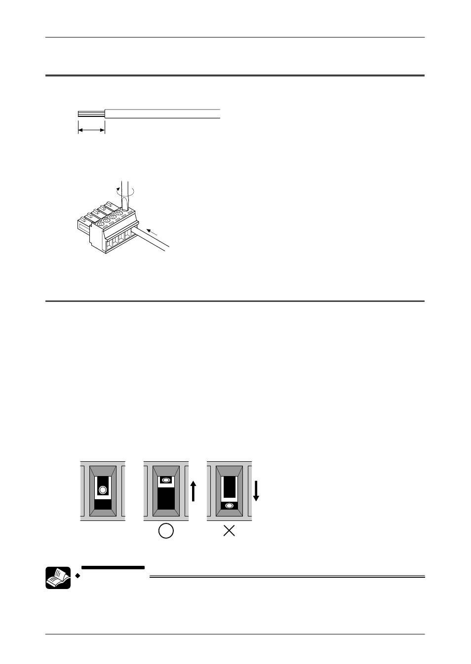 1 wiring method, 2 precautions concerning wiring, Wiring method | Precautions concerning wiring | Motorola GT10 User Manual | Page 47 / 195