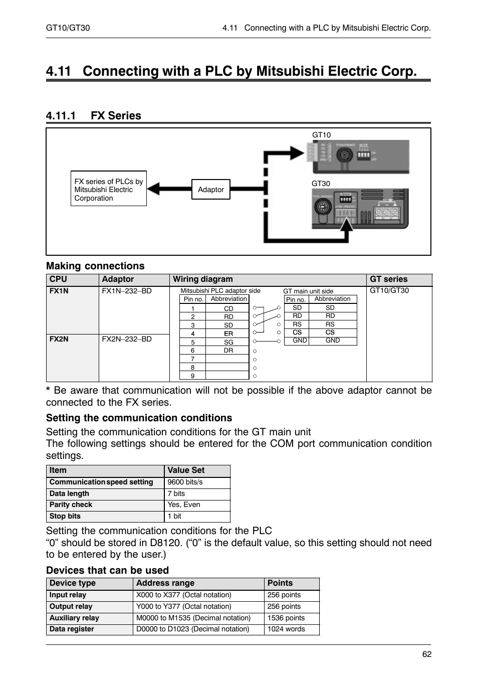 1 fx series, Making connections | Motorola GT10 User Manual | Page 85 / 195