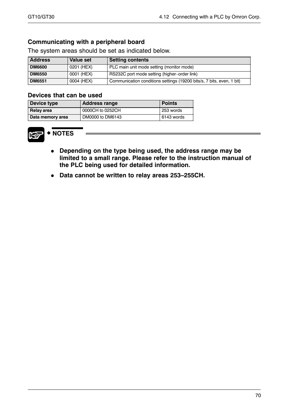 Devices that can be used | Motorola GT10 User Manual | Page 93 / 195