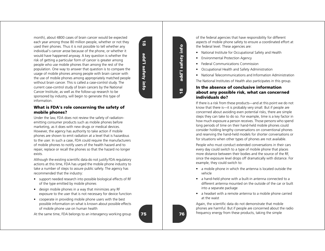 Motorola WIRELESS TELEPHONE User Manual | Page 36 / 44