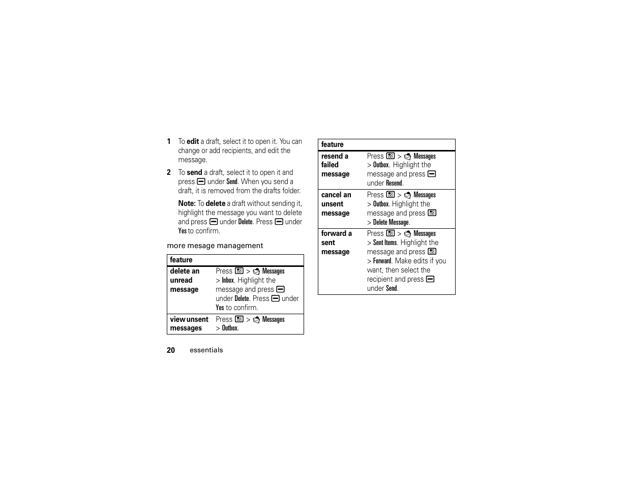 Motorola I296 H88XAH6JR2AN User Manual | Page 24 / 90