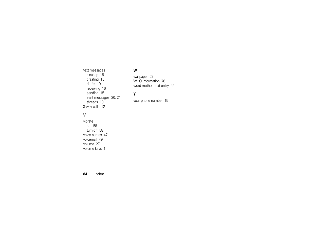 Motorola I296 H88XAH6JR2AN User Manual | Page 88 / 90
