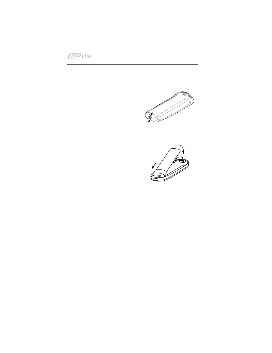 Attaching and charging the battery | Motorola i700plus User Manual | Page 12 / 84