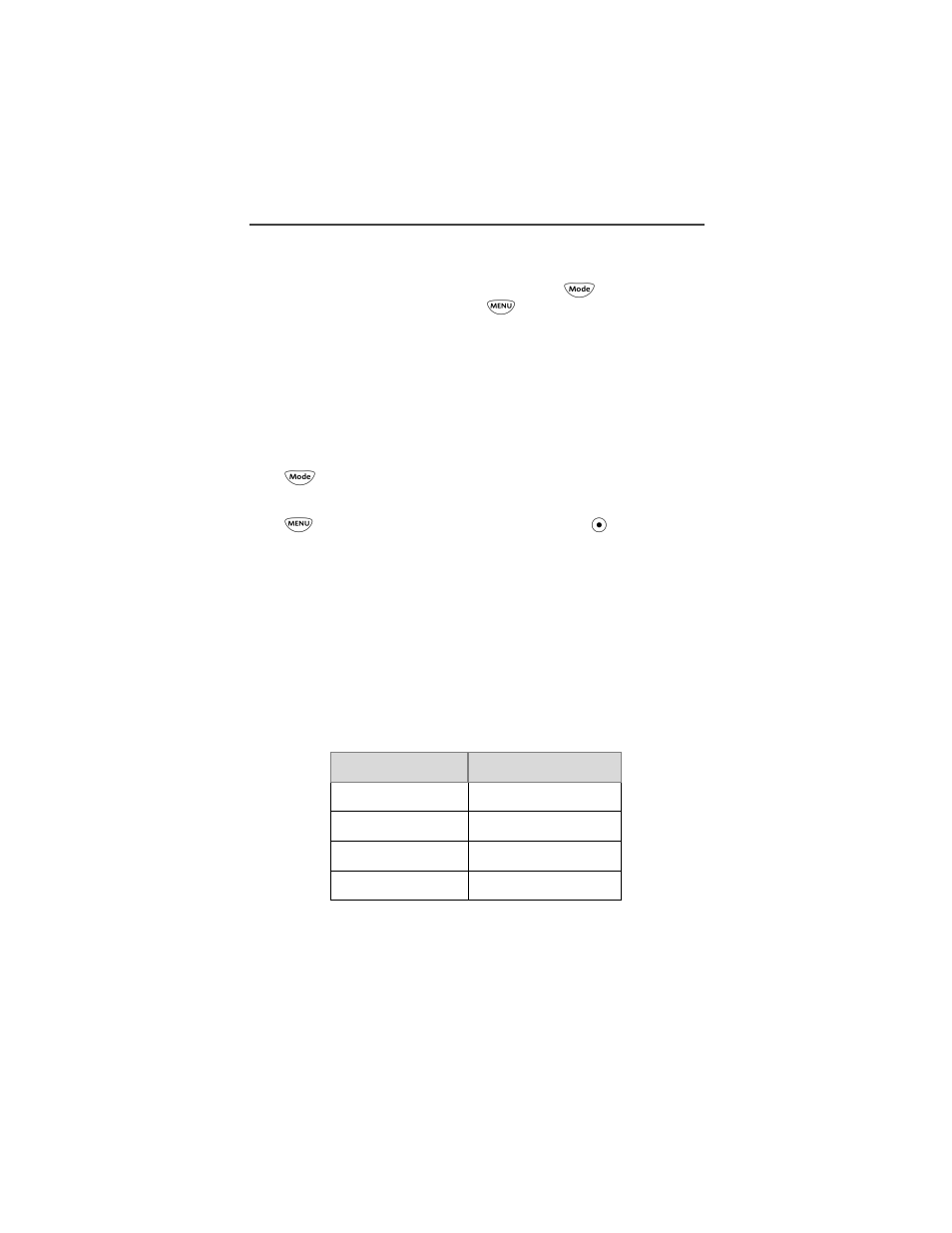 About modes and menus, Table 3: time display options | Motorola i700plus User Manual | Page 17 / 84