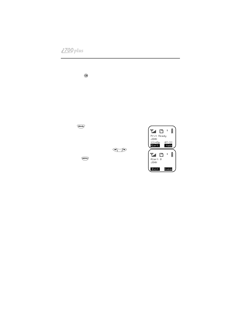 Motorola i700plus User Manual | Page 38 / 84