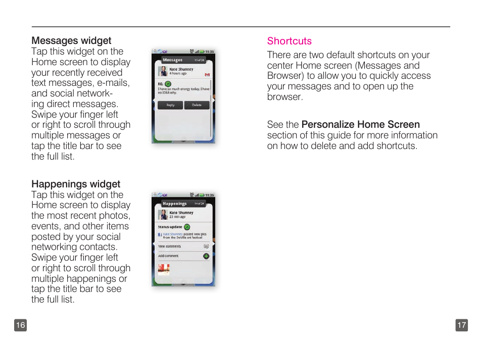 Motorola CLIQ TM1668 User Manual | Page 10 / 41