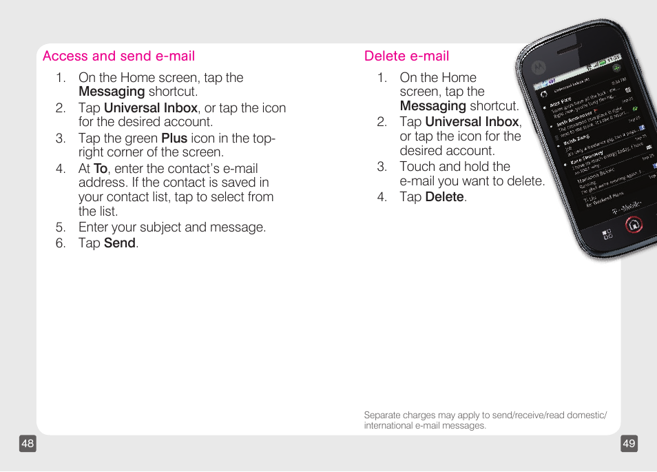 Motorola CLIQ TM1668 User Manual | Page 26 / 41