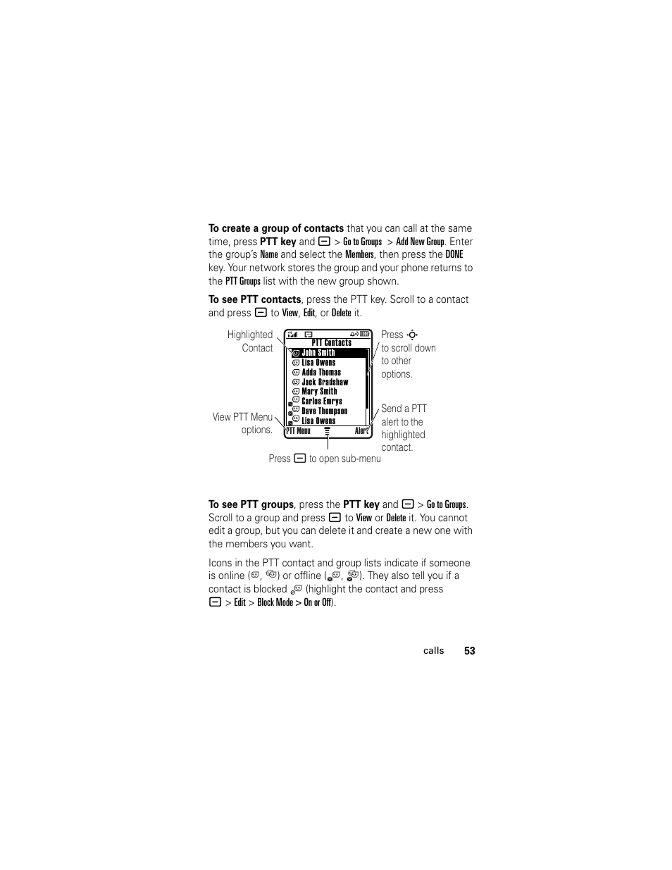 Motorola GSM L2 User Manual | Page 55 / 83