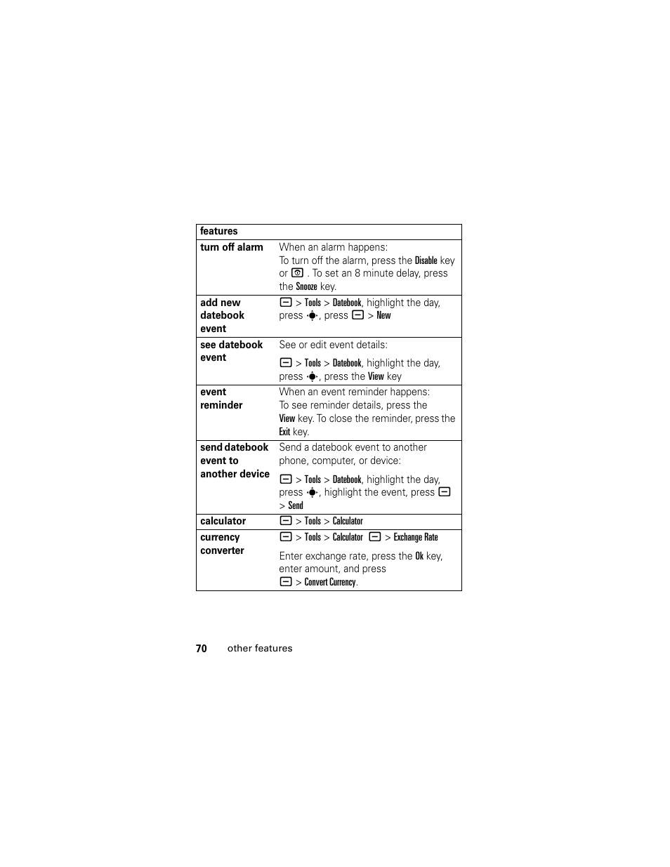 Motorola GSM L2 User Manual | Page 72 / 83