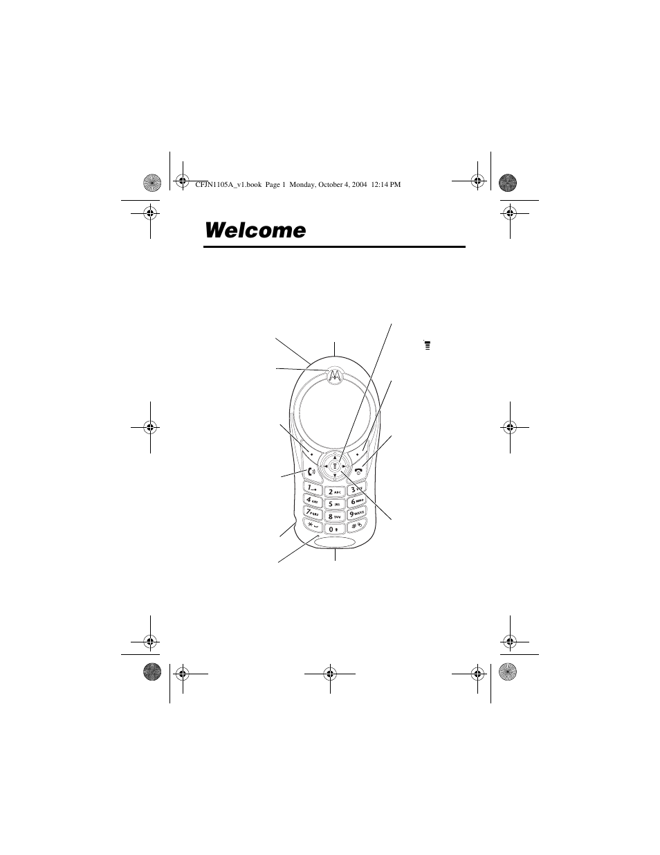 Motorola C156 User Manual | 106 pages