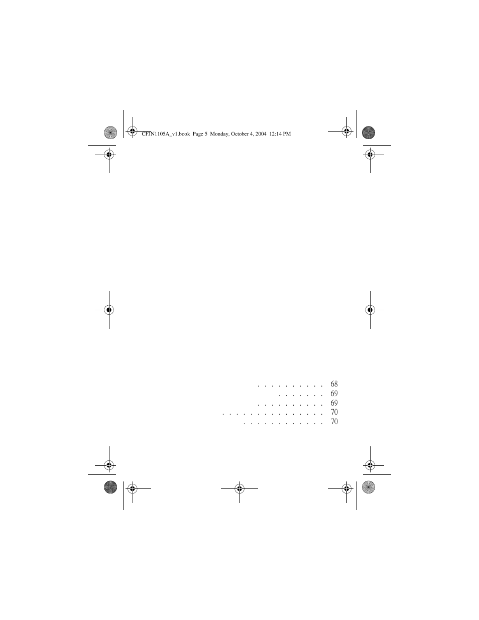 Motorola C156 User Manual | Page 5 / 106