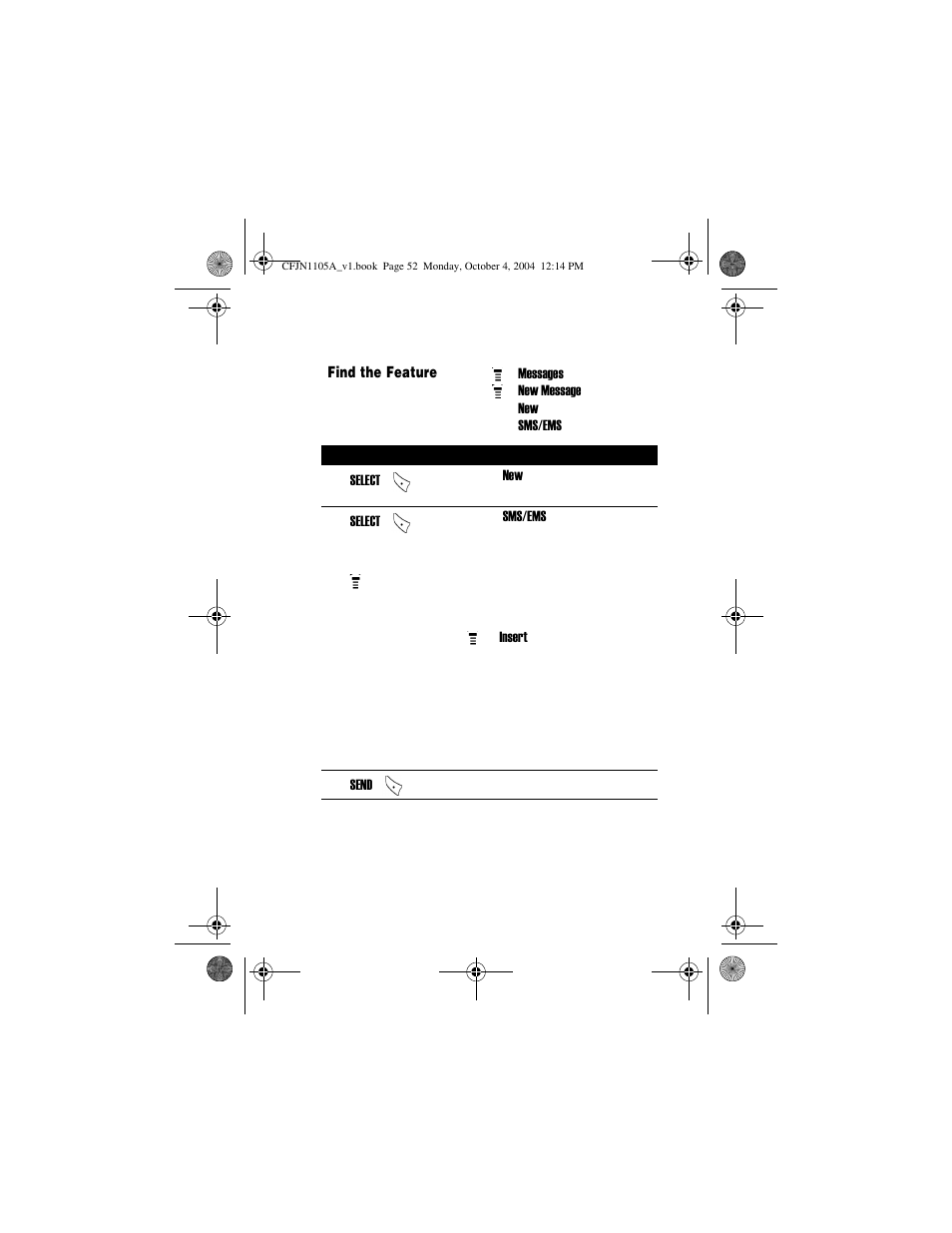 Motorola C156 User Manual | Page 52 / 106