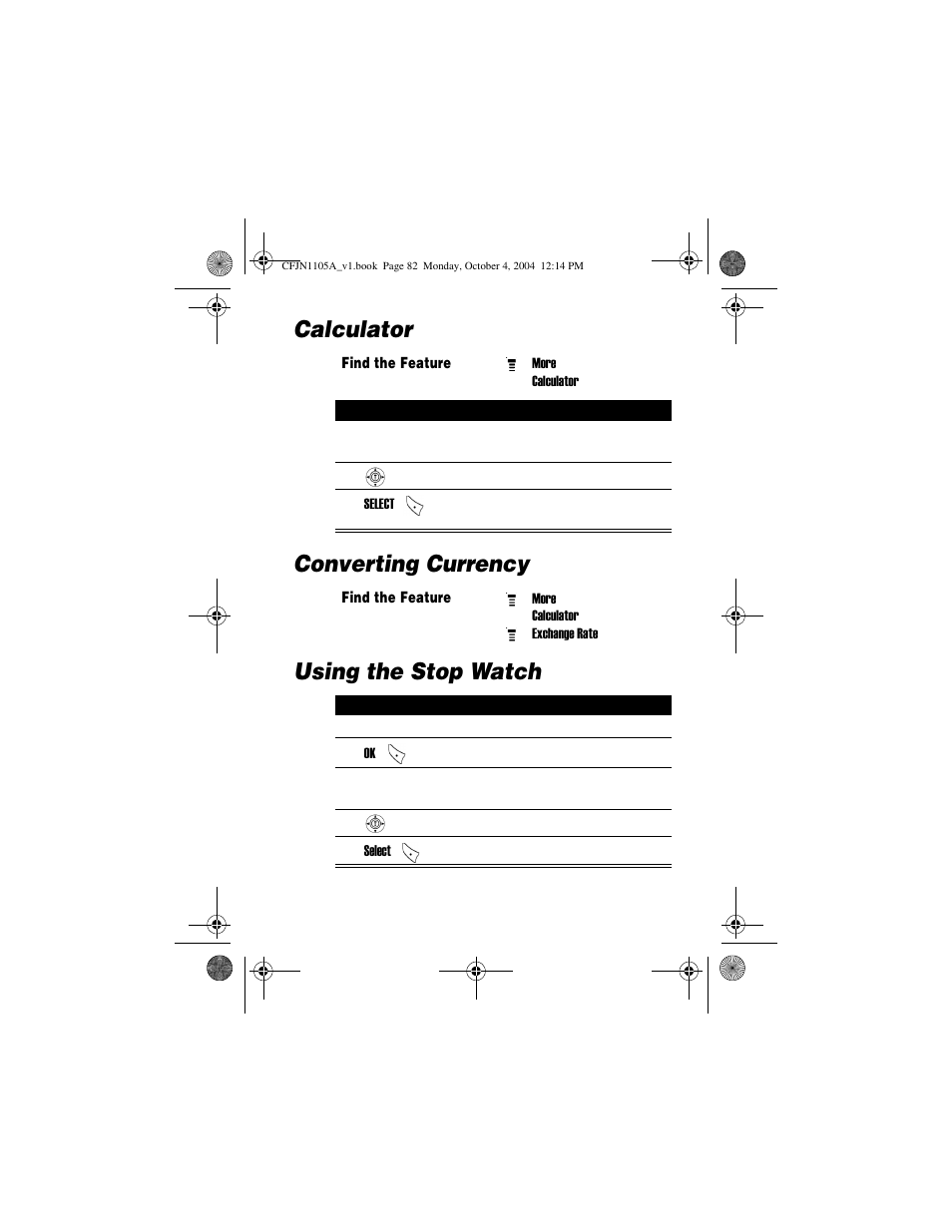 Motorola C156 User Manual | Page 82 / 106