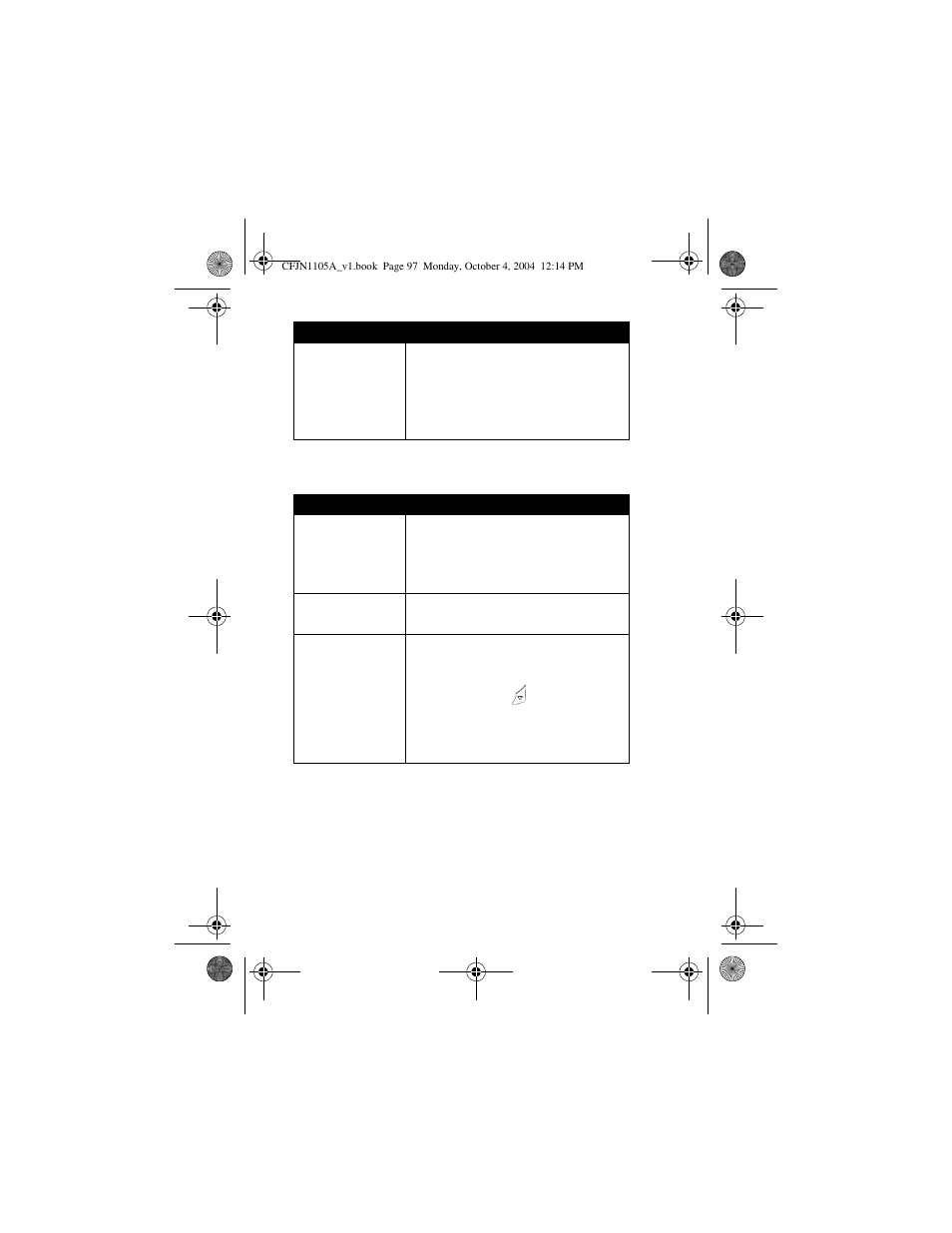 Motorola C156 User Manual | Page 97 / 106