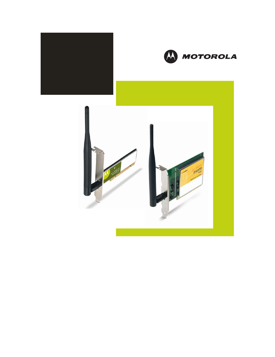 Motorola WPCI810G User Manual | 56 pages