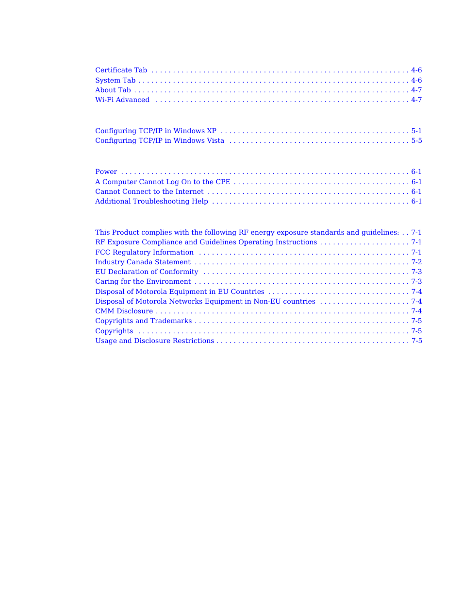 Motorola CPEI 775 User Manual | Page 3 / 58