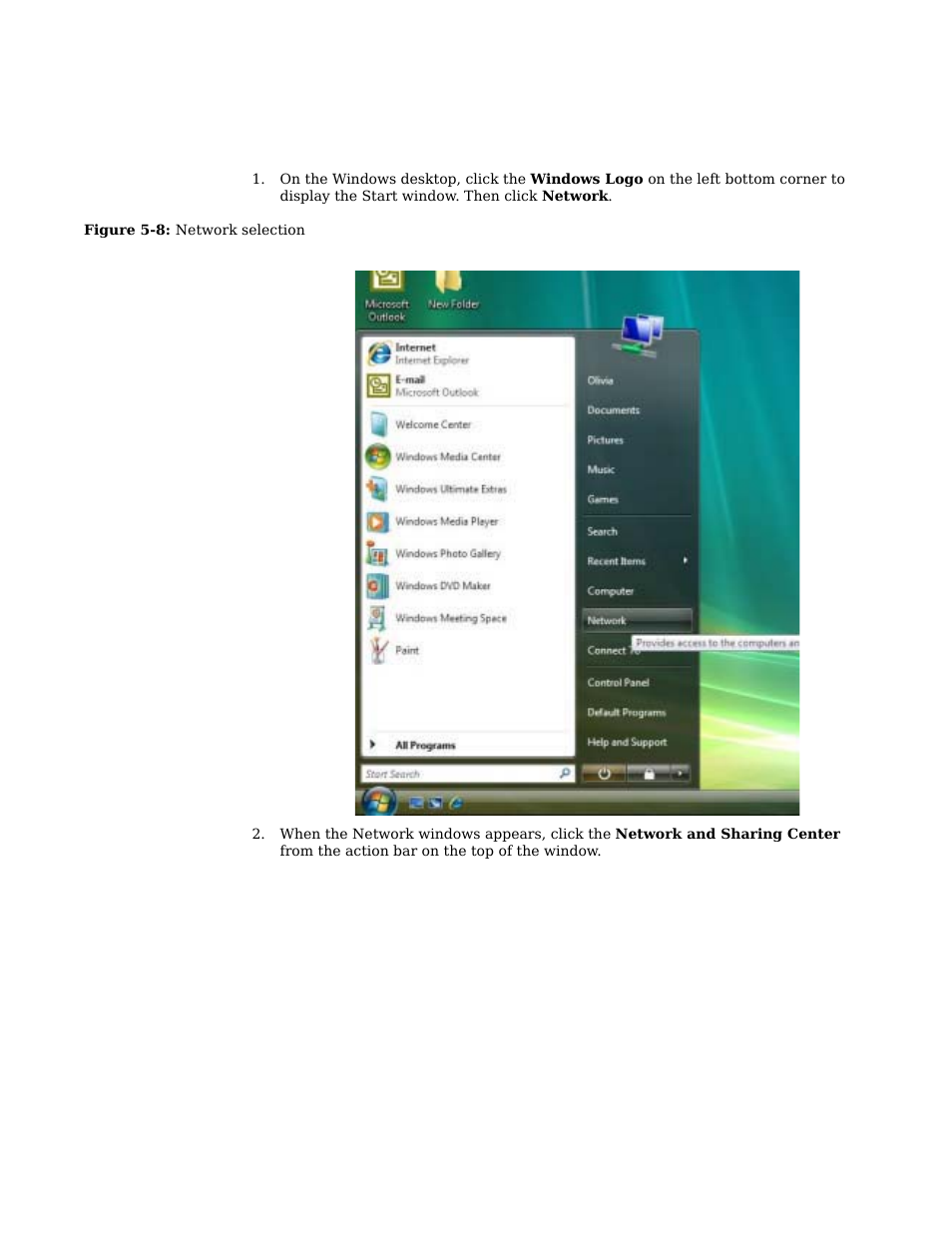 Configuring tcp/ip in windows vista -5, Configuring tcp/ip in windows vista | Motorola CPEI 775 User Manual | Page 44 / 58