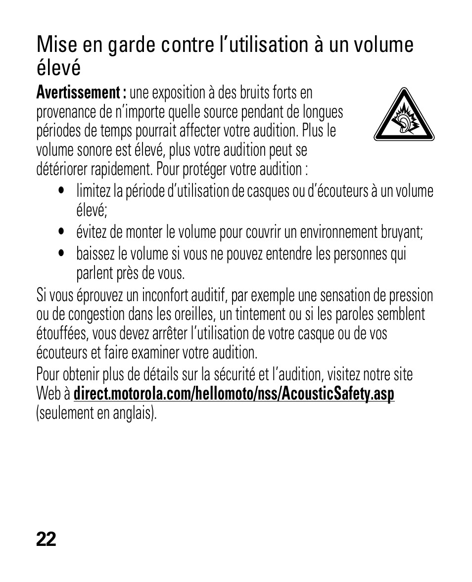 Motorola HK100 Headset HK100 User Manual | Page 106 / 128