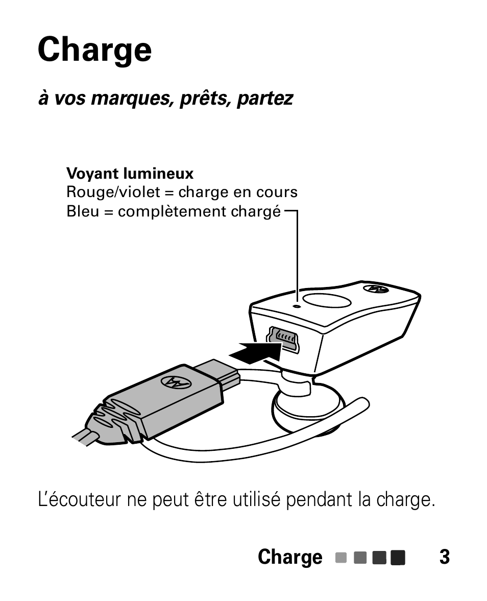 Charge | Motorola HK100 Headset HK100 User Manual | Page 87 / 128