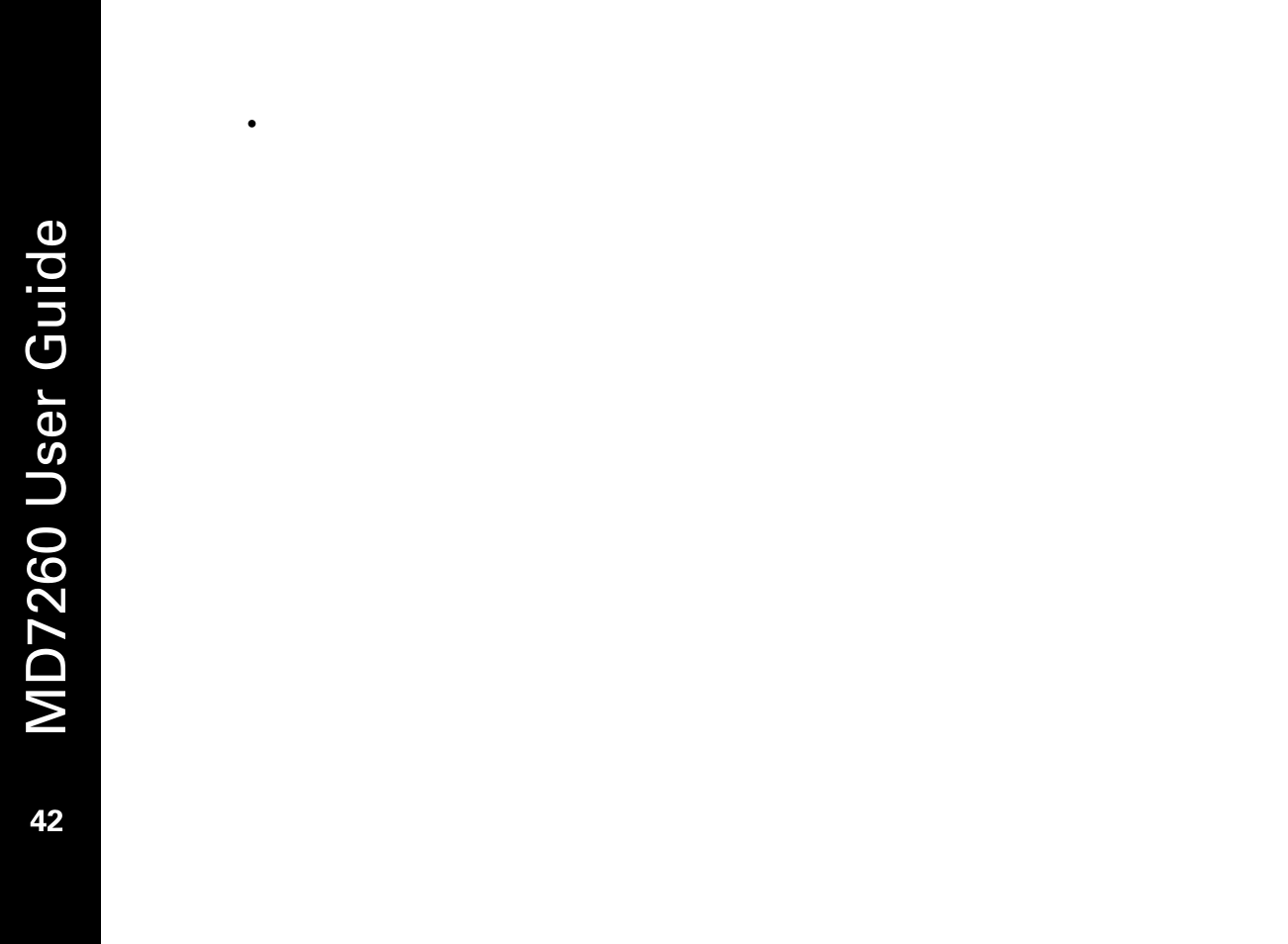 Md7260 user guide | Motorola MD7260 User Manual | Page 54 / 58