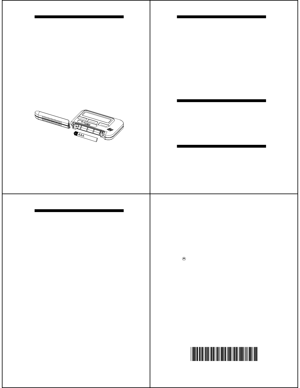 Motorola 6881021B30-C User Manual | Page 5 / 5