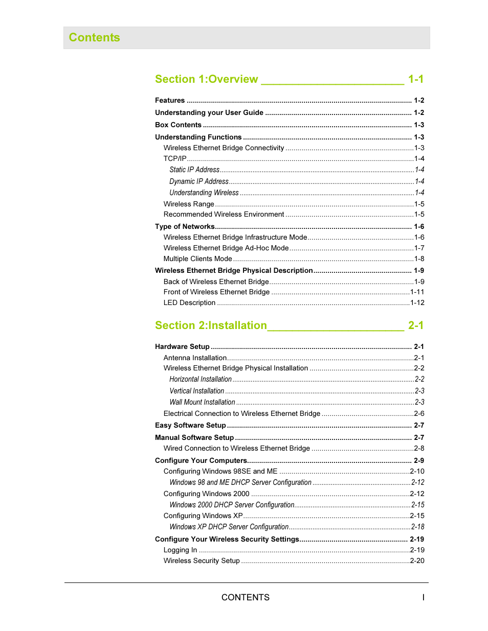 Motorola WE800G User Manual | Page 4 / 71