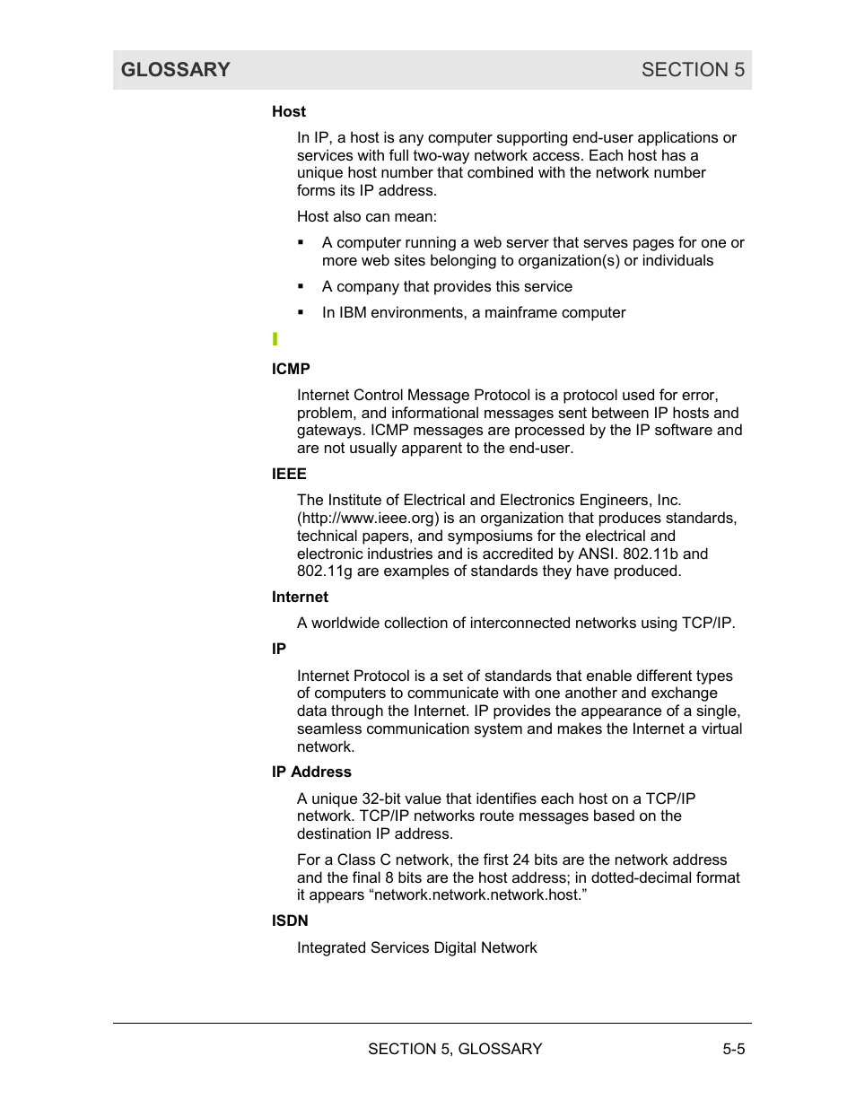 Motorola WE800G User Manual | Page 63 / 71