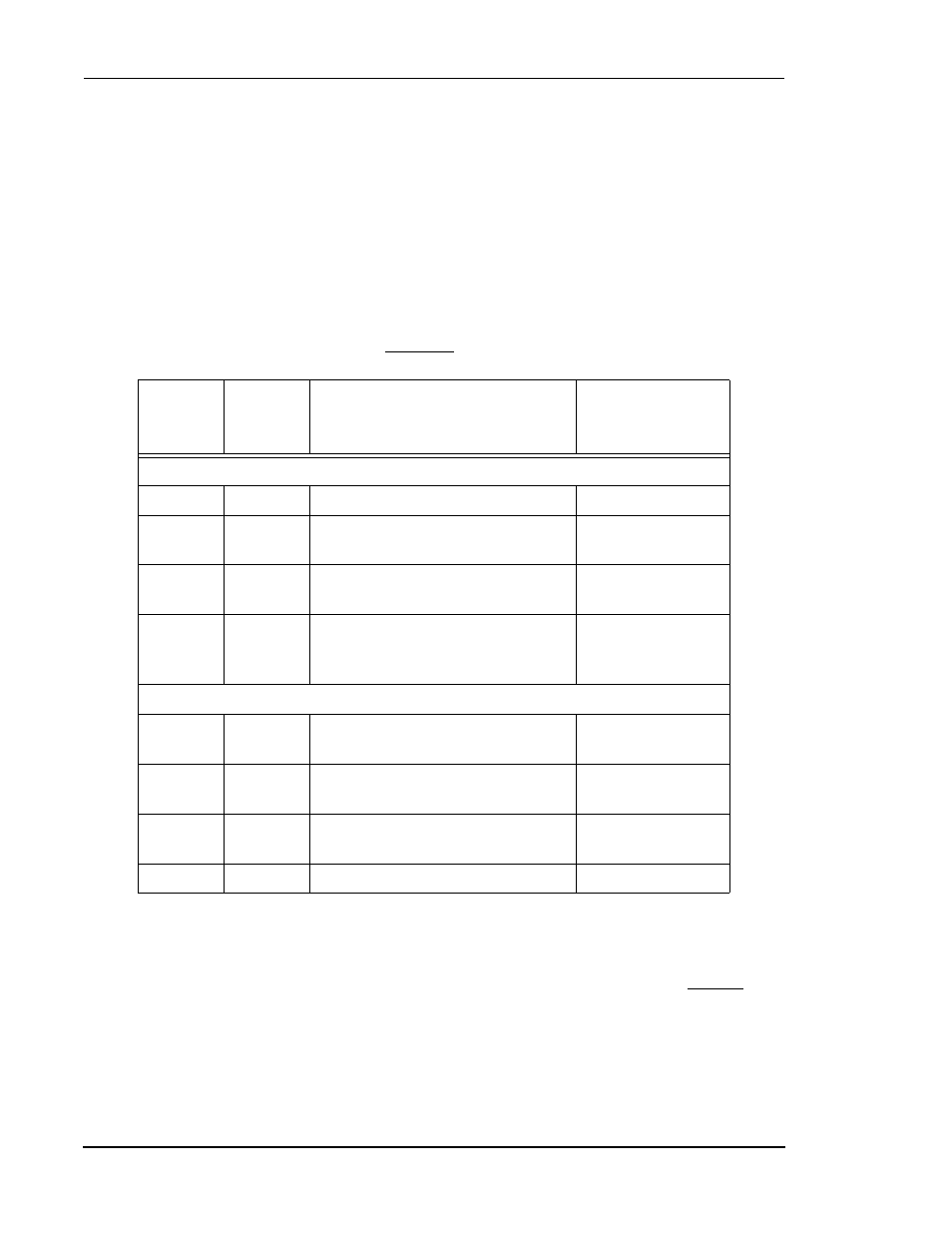 Table44 horeq pin definition, Table 4-4, Horeq pin definition -28 | Motorola DSP56012 User Manual | Page 108 / 270