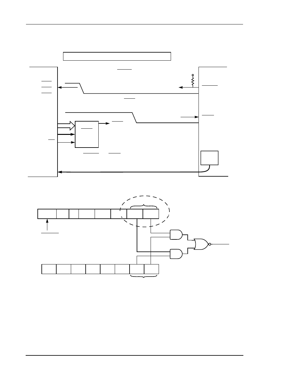 Figure415 interrupt vector register read timing, Figure416 hi interrupt structure, Figure 4-15 | Interrupt vector register read timing -40, Figure 4-16, Hi interrupt structure -40 | Motorola DSP56012 User Manual | Page 120 / 270