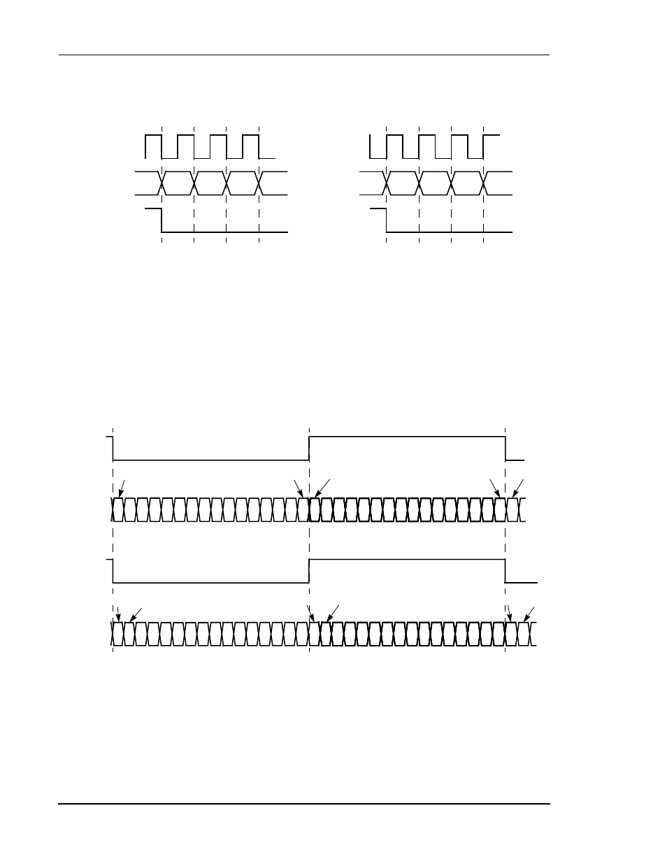 9 tcs transmitter relative timing (trel)—bit 9, Tcs transmitter relative timing (trel)—bit 9 -20, Figure 6-12 | Transmitter clock polarity (tckp) programming -20, Figure 6-13, Transmitter relative timing (trel) programming -20 | Motorola DSP56012 User Manual | Page 198 / 270