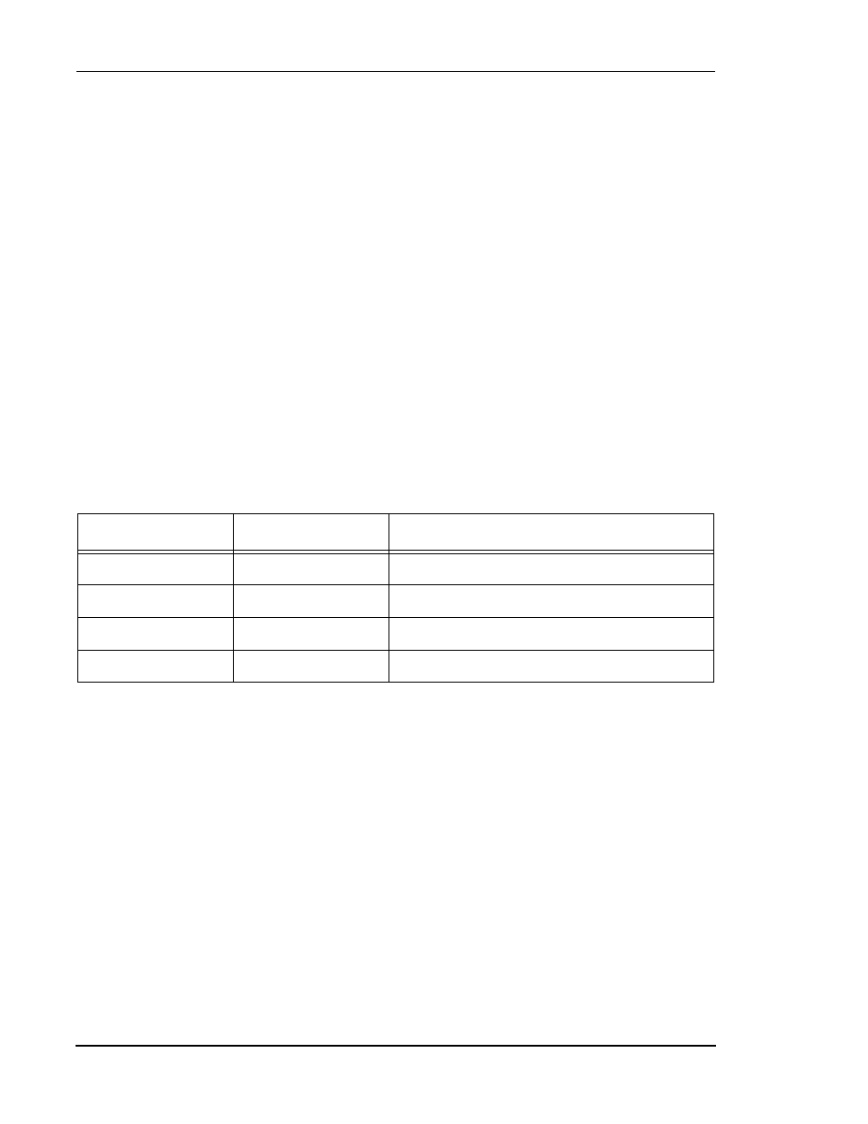 1 gpior data bits (gd[7:0])—bits 7–0, 2 gpior data direction bits (gdd[7:0])—bits 15–8, Table71 gpio pin configuration | 3 gpior control bits (gc[7:0])—bits 23–16, Gpior data bits (gd[7:0])—bits 7–0 -4, Gpior data direction bits (gdd[7:0])—bits 15–8 -4, Gpior control bits (gc[7:0])—bits 23–16 -4, Table 7-1, Gpio pin configuration -4 | Motorola DSP56012 User Manual | Page 208 / 270