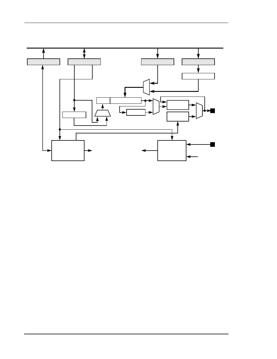 2 dax signals, Figure 8-1, Digital audio transmitter (dax) block diagram -4 | Dax signals -4, Are directly accessible by dsp instructions | Motorola DSP56012 User Manual | Page 214 / 270