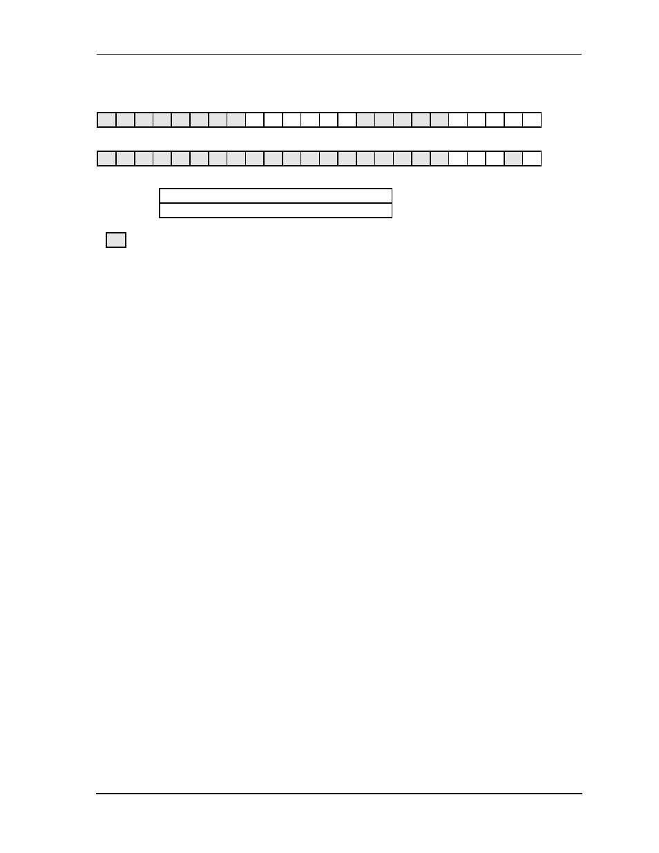 Figure82 dax programming mode, 1 dax audio data registers a and b (xadra/xadrb), 2 dax audio data buffer (xadbuf) | Dax audio data registers a and b (xadra/xadrb) -7, Dax audio data buffer (xadbuf) -7, Figure 8-2, Dax programming mode -7 | Motorola DSP56012 User Manual | Page 217 / 270