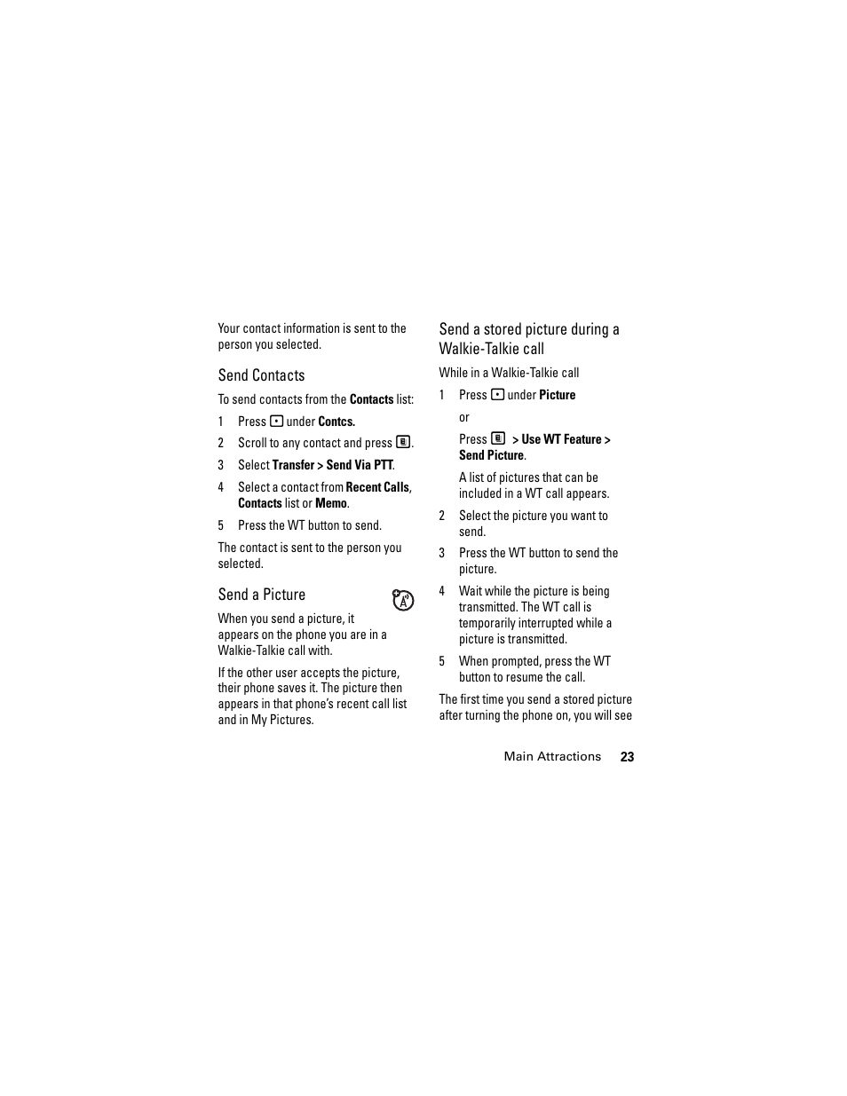 Motorola i335 User Manual | Page 27 / 99